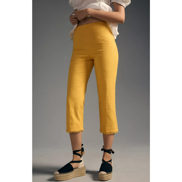 Anthropologie Tara Jarmon Peasi Trousers - New Size 10 - Picture 2 of 9